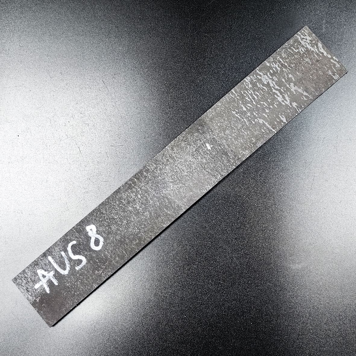 Заготовка для ножа из стали AUS-8 размеры: 300х40х2,5 мм